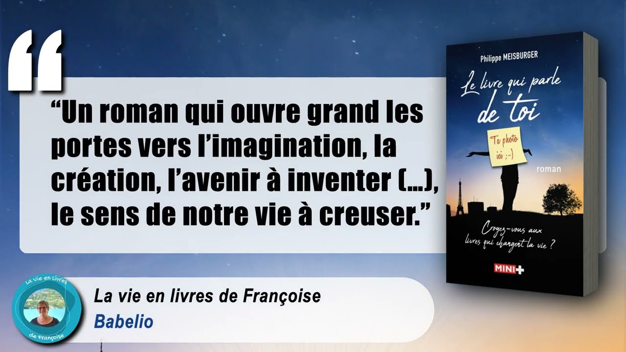 Le livre qui parle de toi - Chronique n&deg;1 : La vie en livres de Fran&ccedil;oise