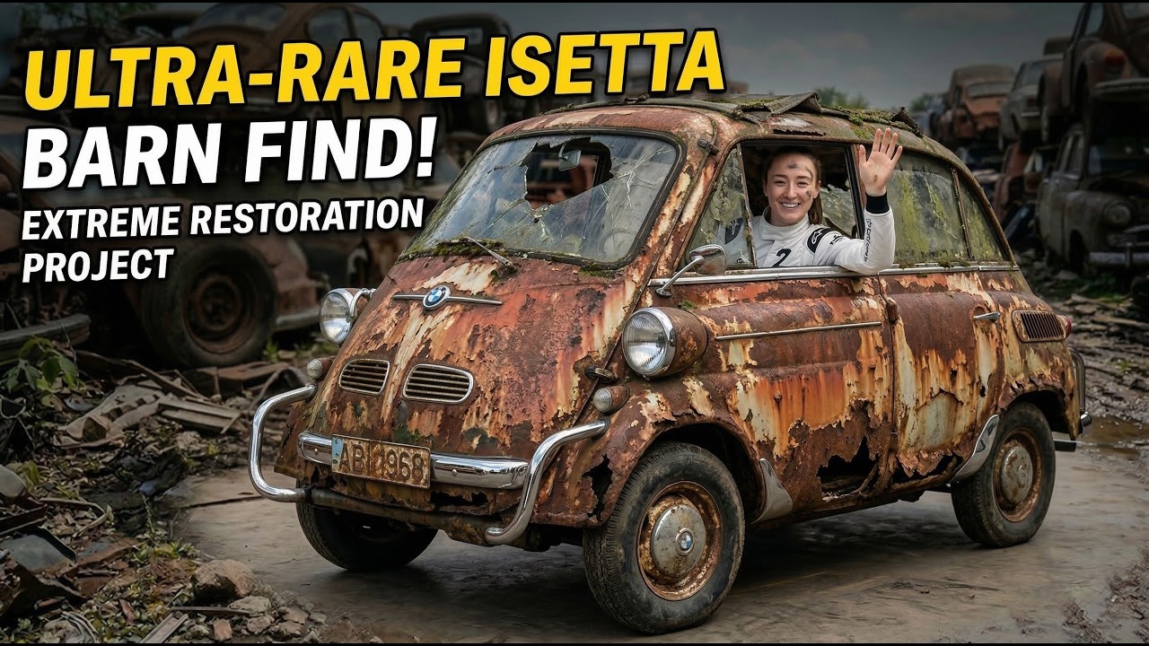 ASMR Car Restoration | Abandoned 1958 BMW Isetta 600 Full Restoration From Rust to Showroom