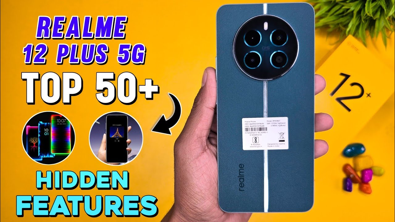 Realme 12 Plus 5G Top 50+ Hidden Features | Realme 12 Plus Tips & Tricks | Realme 12 Plus 5G