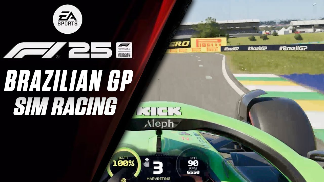 F1 25 | Brazilian GP 2025 | Sim Racing |Autódromo José Carlos Pace Walkthrough