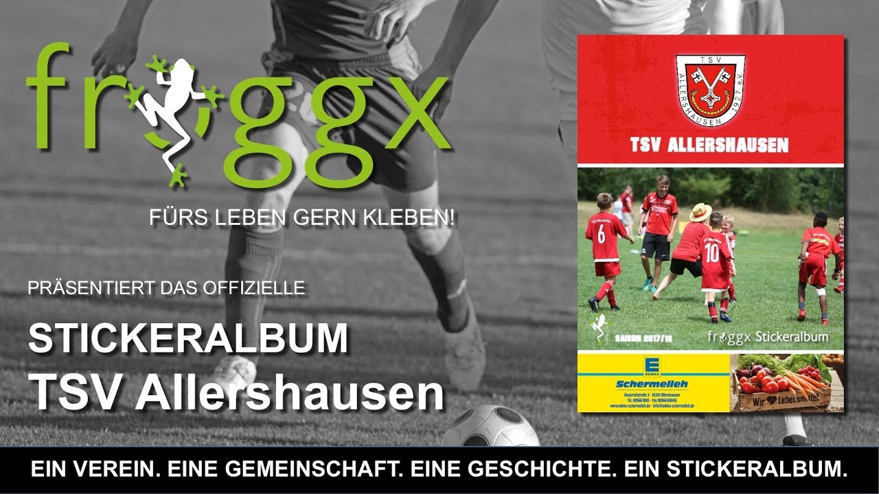 froggx Stickeralbum des TSV Allershausen