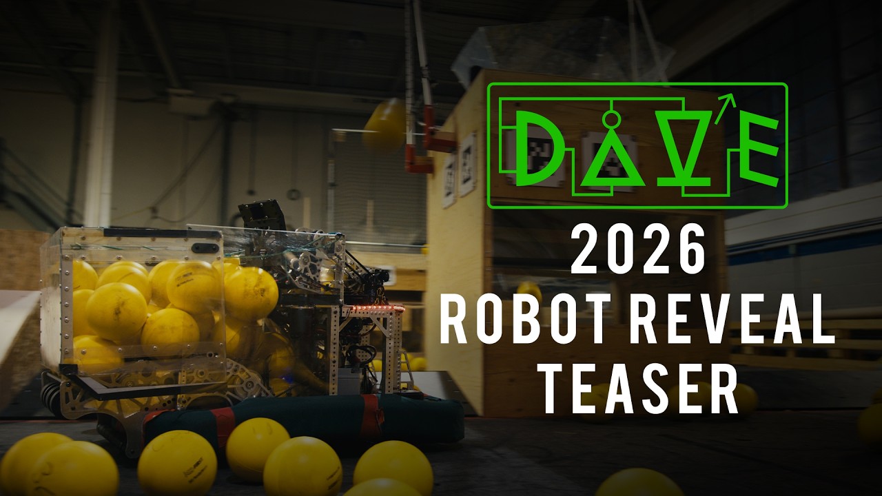 Team DAVE 2026 Robot Reveal Teaser | FRC 3683
