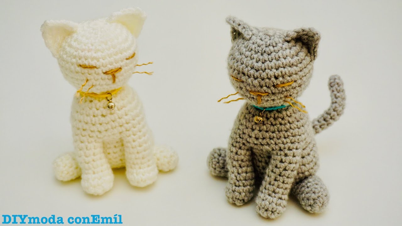 Gatito Amigurumi Tejido a Crochet Paso a Paso