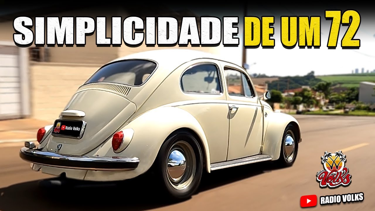 UM FUSQUINHA 1972 BONITO NA SUA SIMPLICIDADE MAS COM VÁRIO ACESSÓRIOS EMPI.