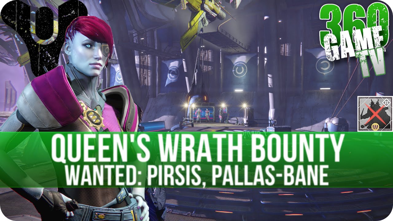 Destiny - Wanted: Pirsis Pallas-Bane (The Divide Earth) - Queens Wrath Bounty Walkthrough / Location