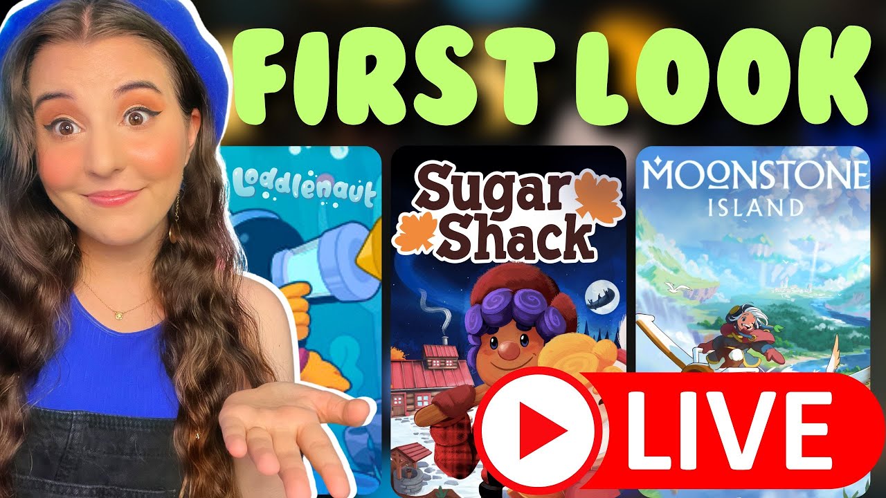 🔴 FIRST LOOK at NEW Cozy Games 🌱 | #steamnextfest |  Live Stream