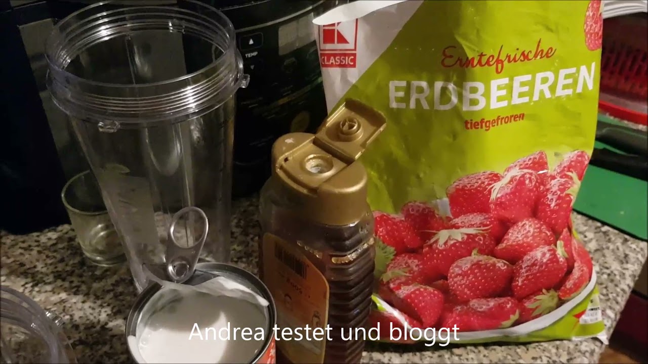 Erste Versuche mit dem Ninja Foodi 3in1 Nutri Mixer