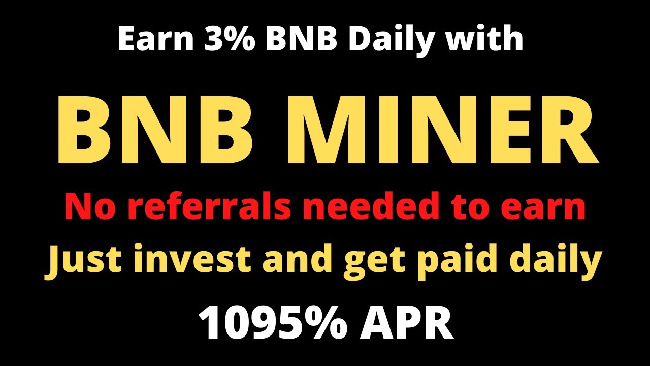 BNBMiner.Finance Review| Earn 3% daily BNB with BNB Miner