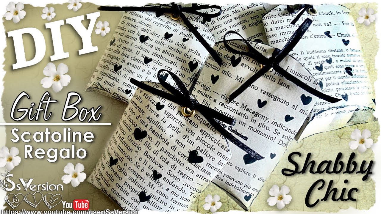Tutorial: Scatoline con i Rotoli della Carta Igienica |Riciclo Creativo| DIY Vintage Gift Box