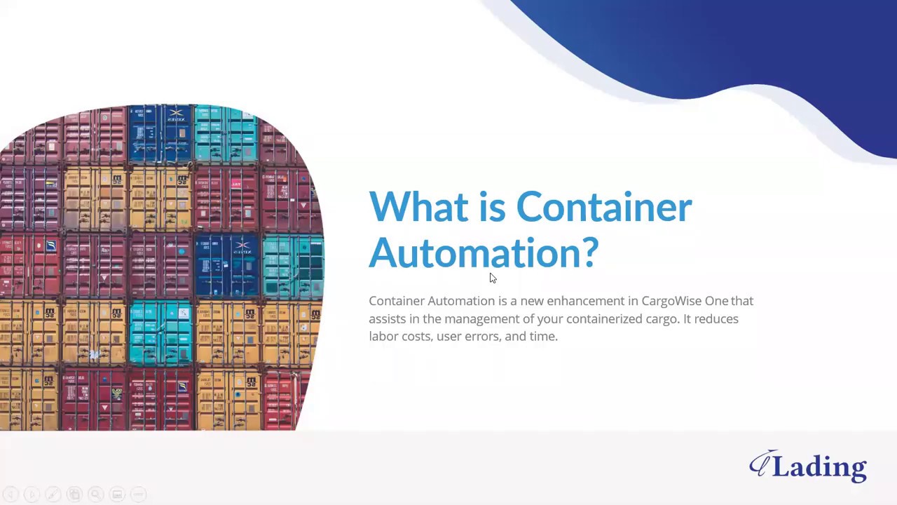 CargoWise Container Automation