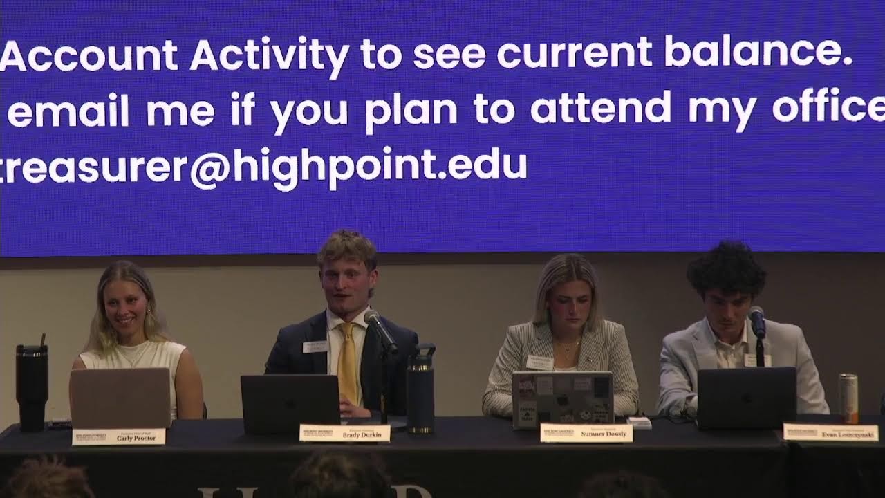 SGA Senate Meeting 3/5/2026