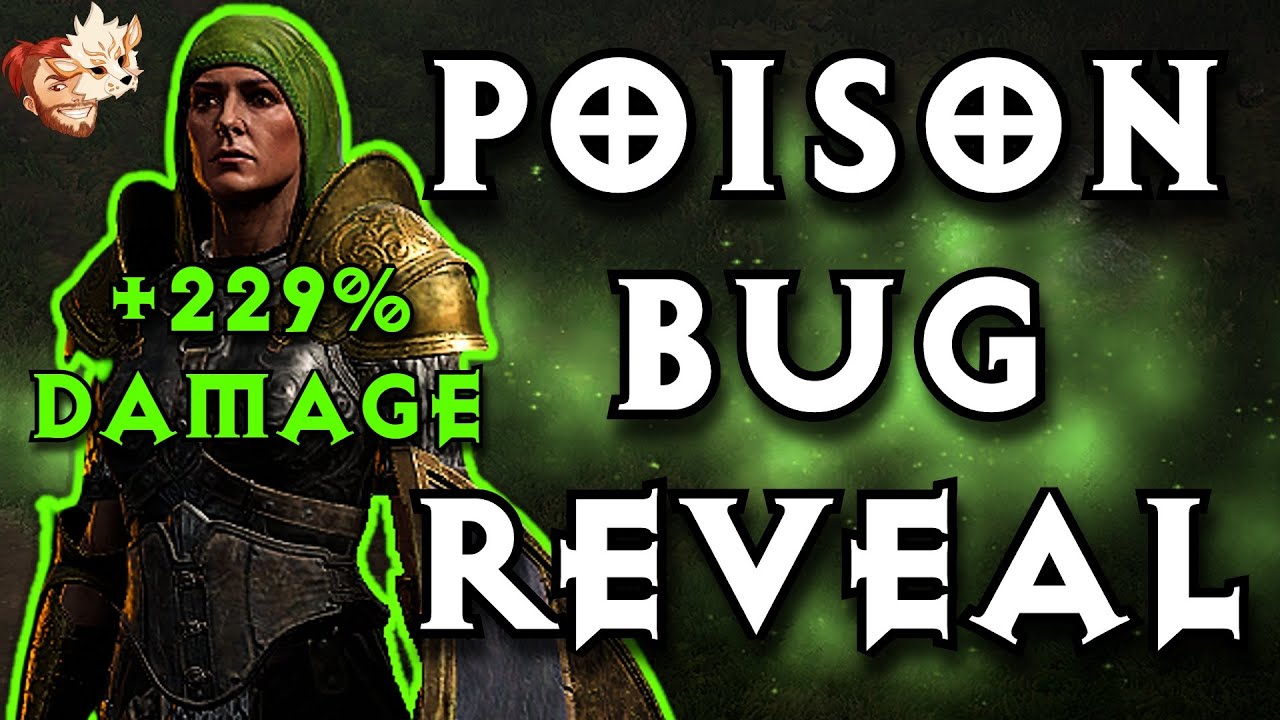 Poison Builds Just Got A LOT Stronger: +229% Damage Bug | Diablo 2 Resurrected