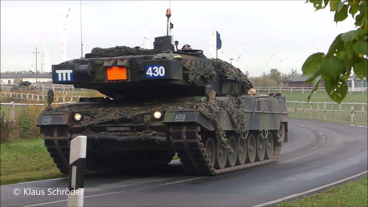 Heidesturm 2020 Panzerkolonne in Billberge
