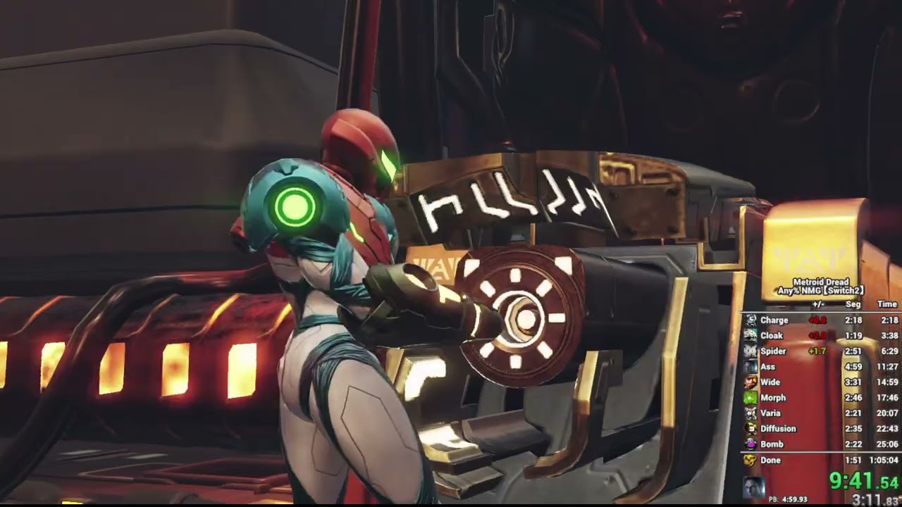 【Switch2】Metroid Dread Any% NMG in 1:04:45