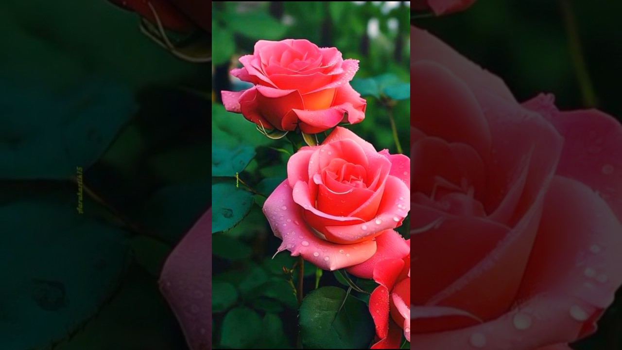 Pink rose flower pictures💞🌹#trendingshorts #flowers #rose #hindisong #shorts