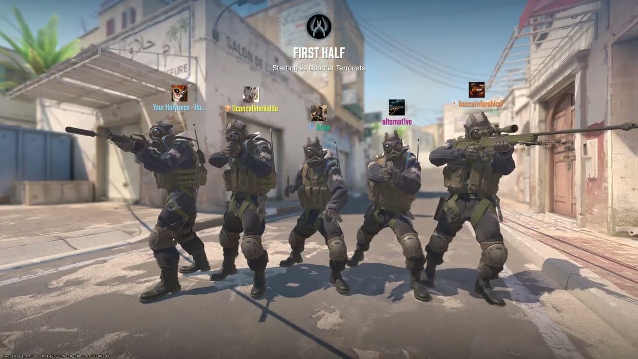 Dust 2 - Clutch win