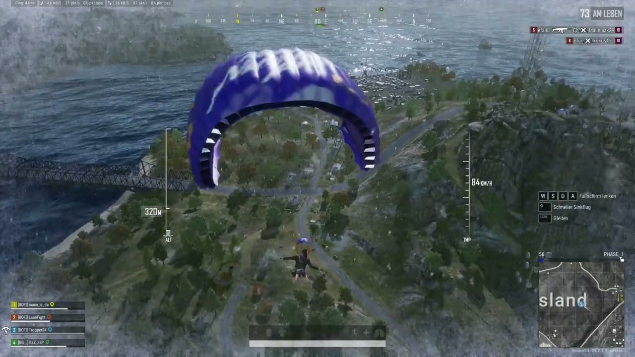 Nicer Stant mit dem Auto
