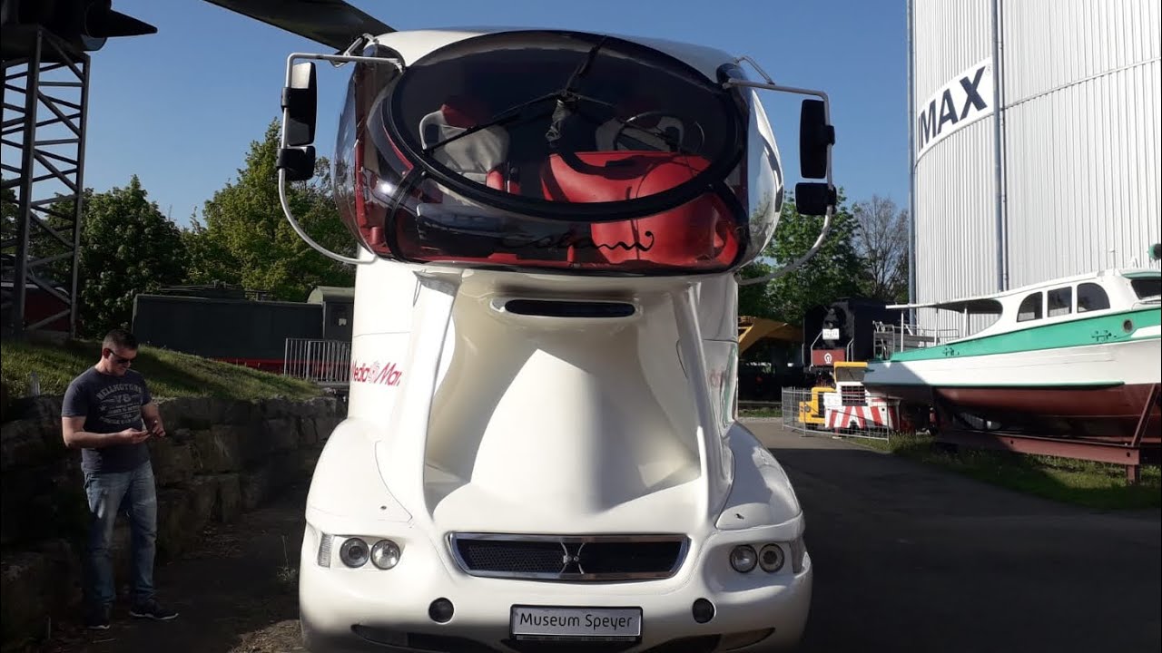Mercedes SK V8 EPS Colani Truck 90s Art im Technikmuseum Speyer Colani LKW aus den 90igern