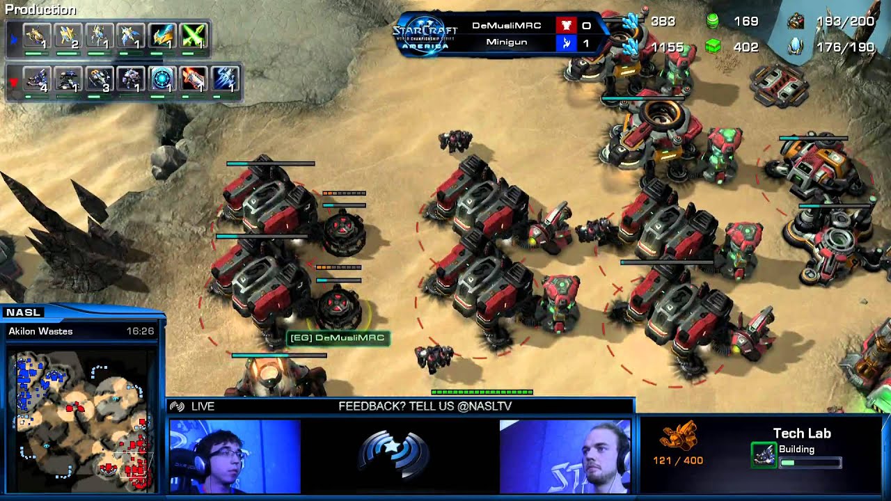 WCS AM PL Ro16 - Group B - DeMusliM vs Minigun - Game 2