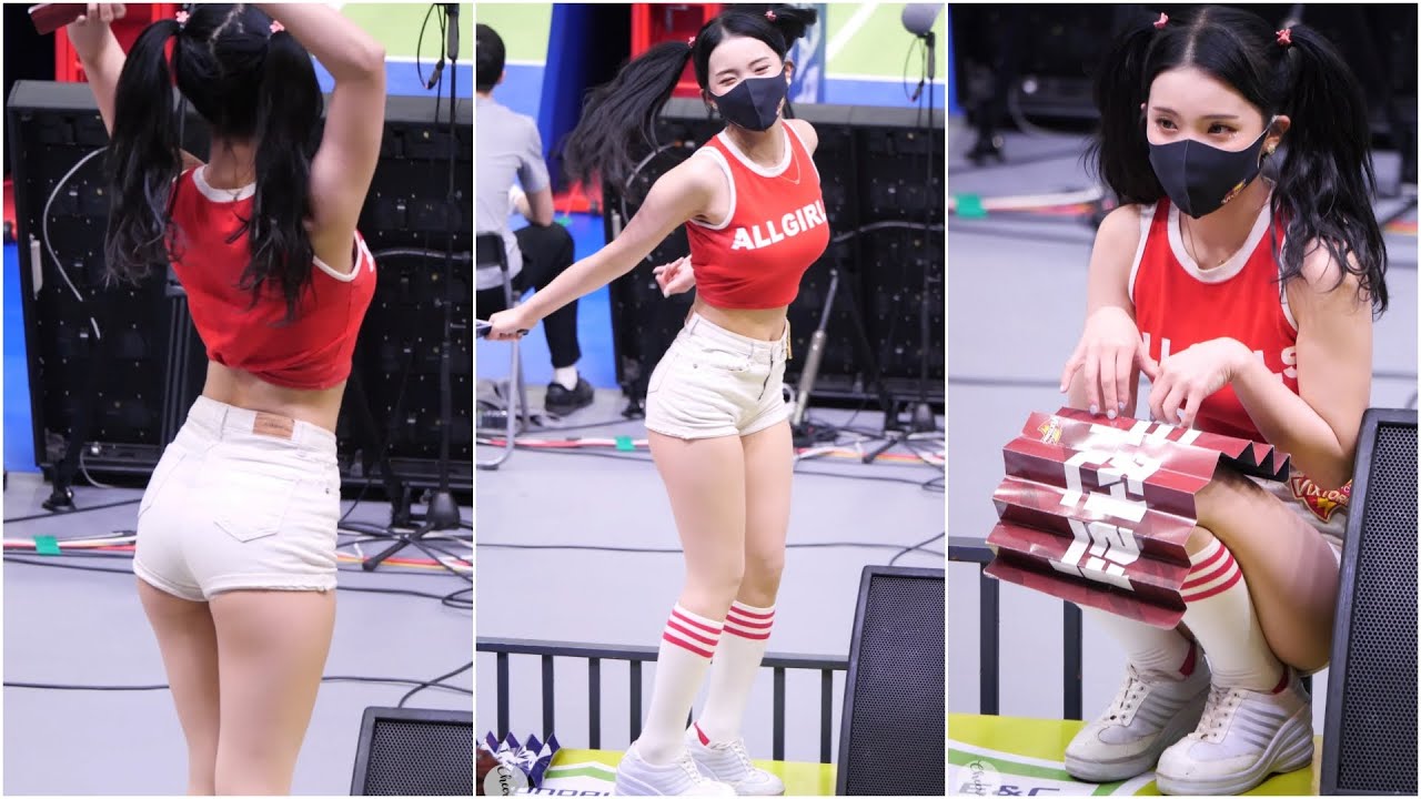 [4K] 전신샷! 이다혜 치어리더 직캠 Lee DaHye fancam 한국전력빅스톰 211228
