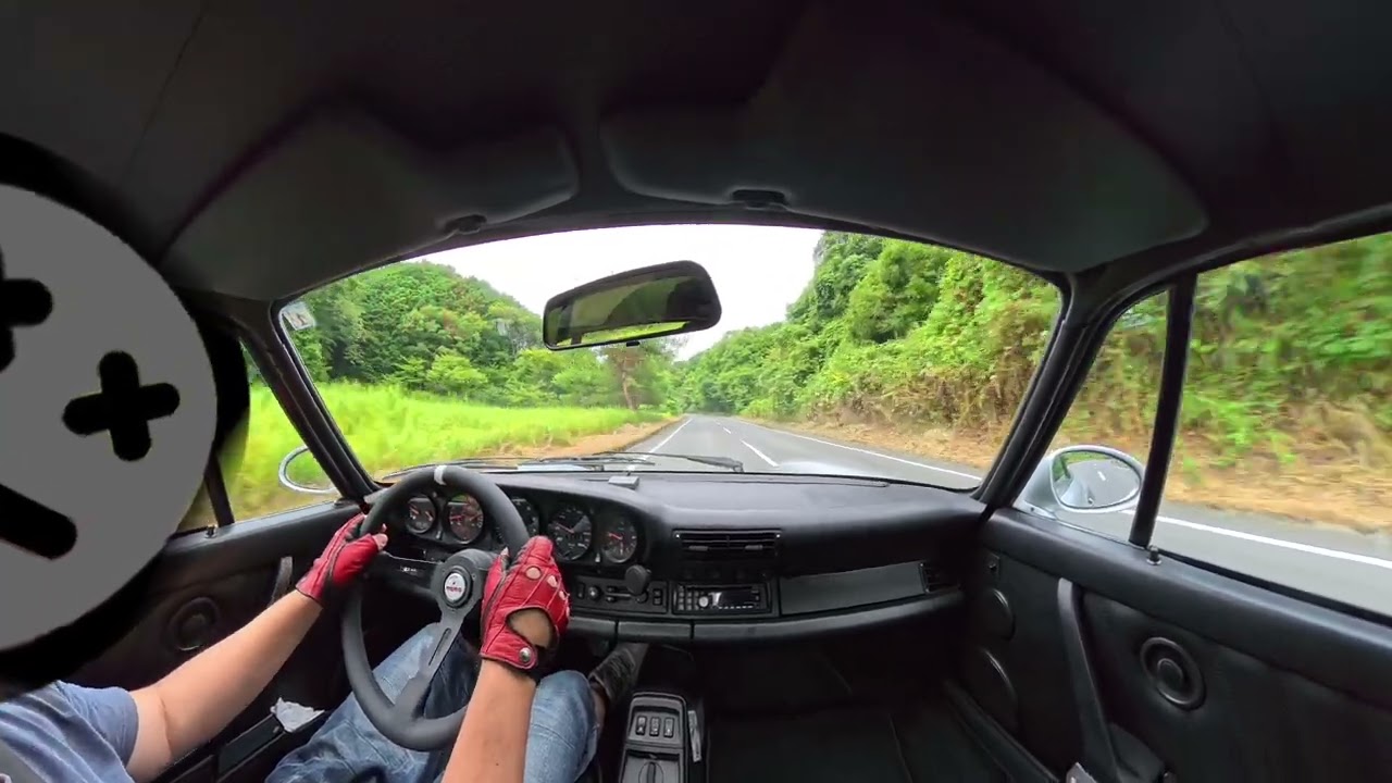 空冷ポルシェ でまったり ドライブ - Porsche 964 C2