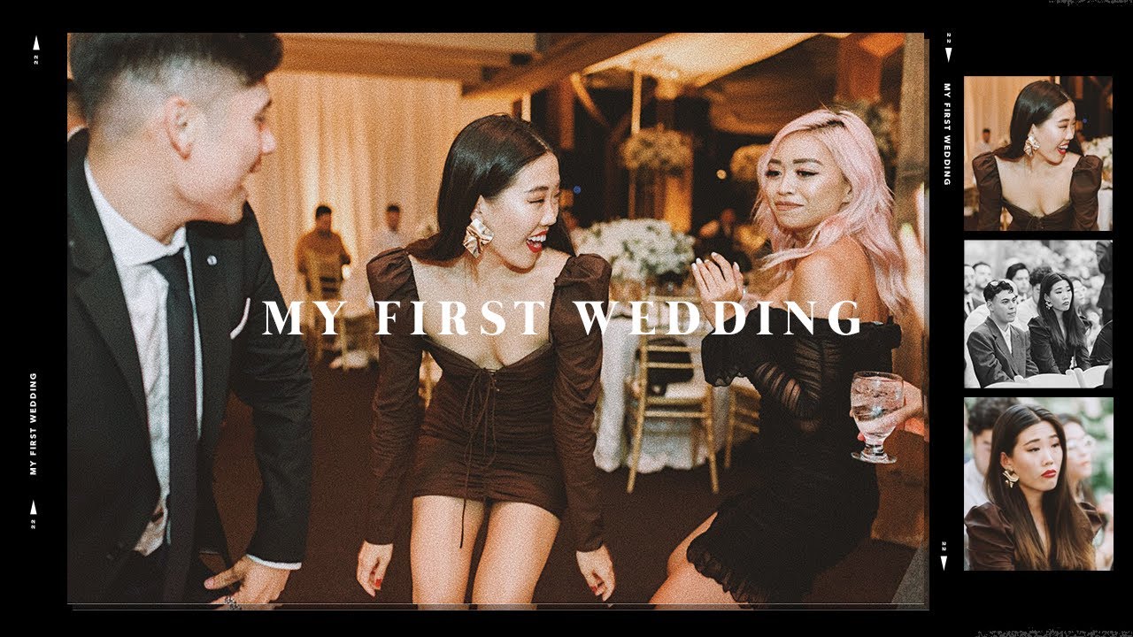Cried a little (a lot) at my first wedding.