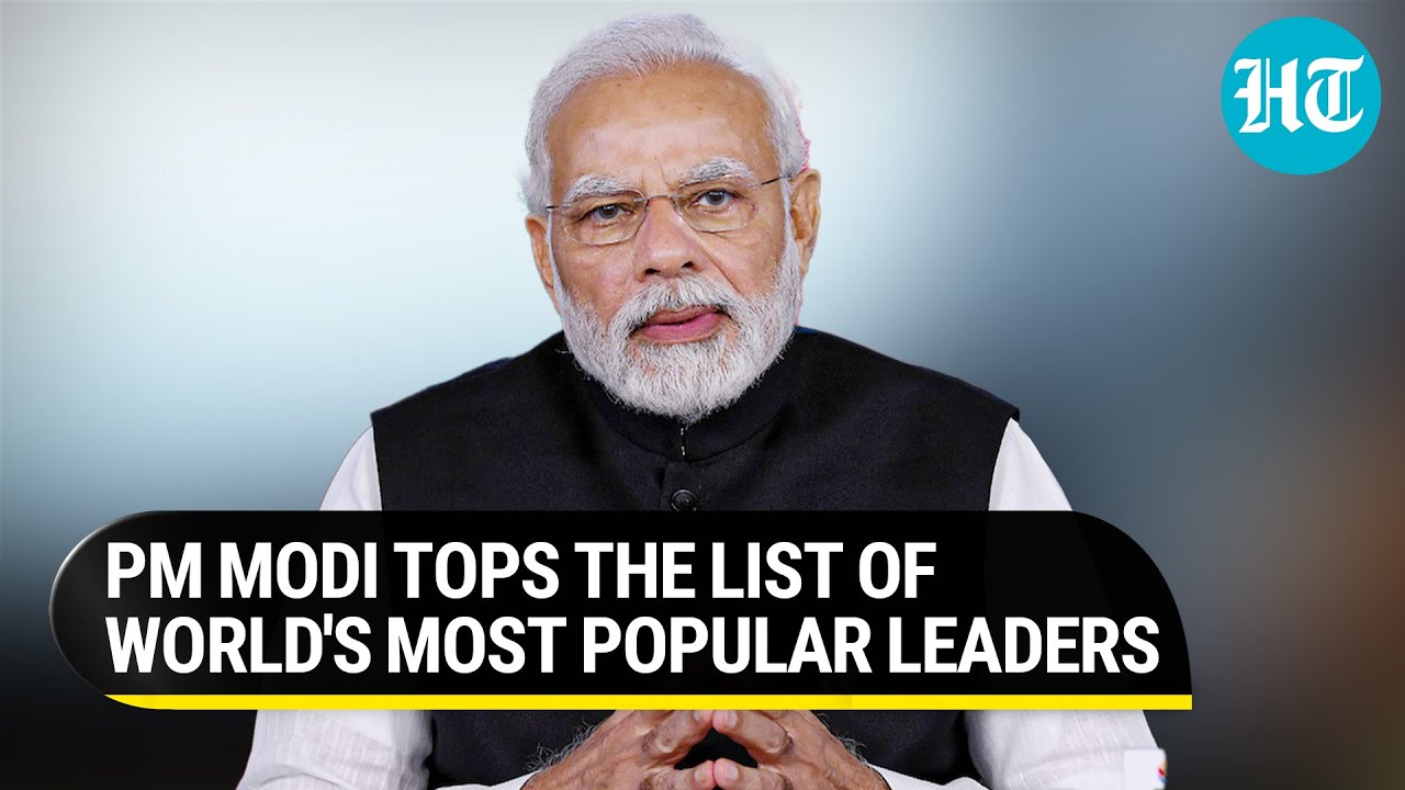 PM Modi is the world's most popular leader with 75% approval rating, Biden 5th - survey