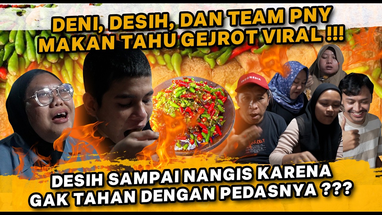 DENI MAKAN TAHU GEJROT BANG JACK YANG VIRAL !!! BISA PAKE SAMPAI 100 CABE ???