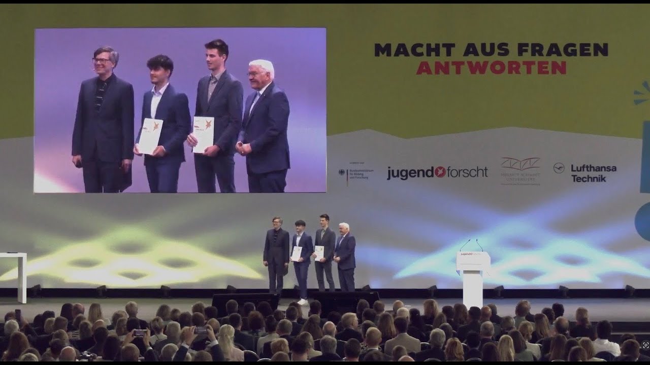 Bundessieg Jugend forscht 2025 - Adolf-Reichwein-Gymnasium Jena