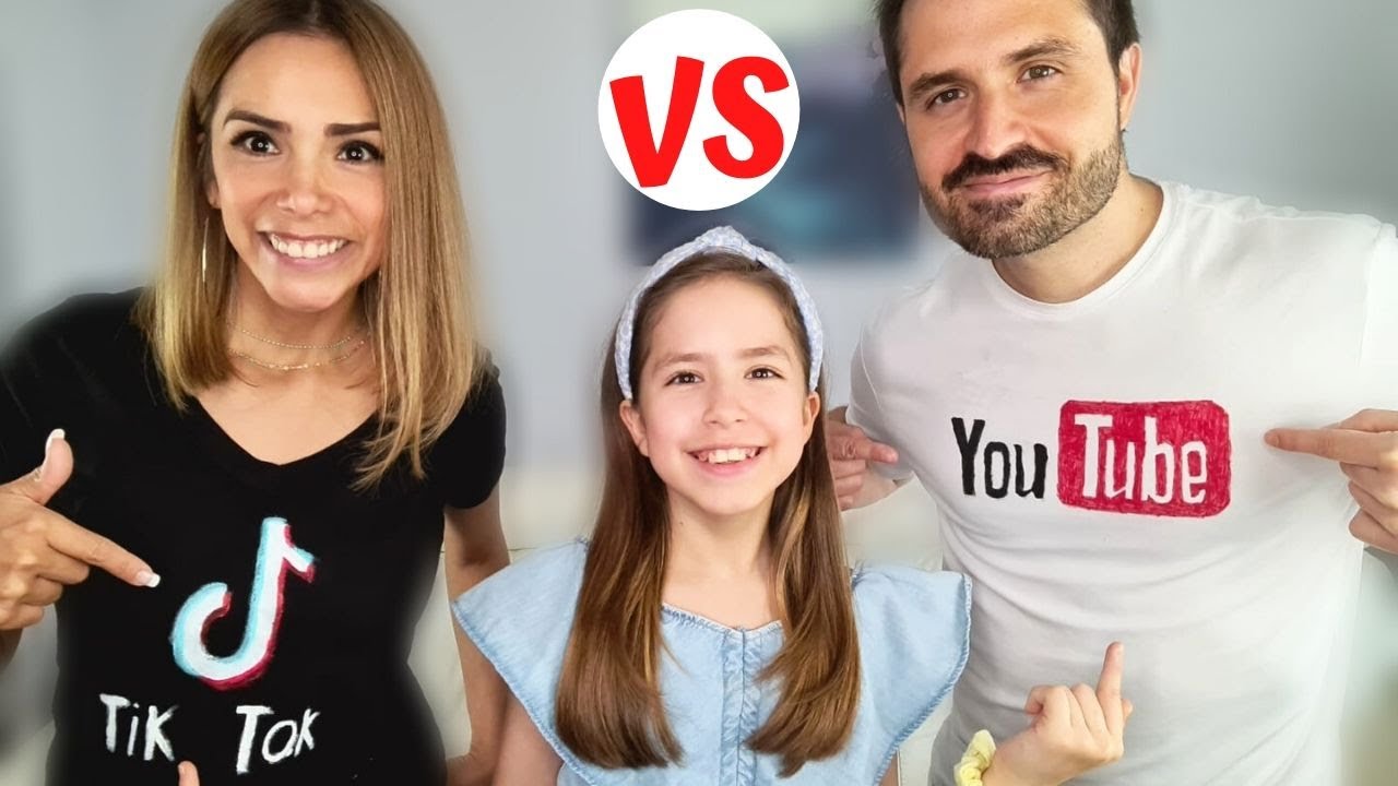 SKETCH Youtubeurs vs TikTokeurs 😂😅 // KIARA PARIS 🌷
