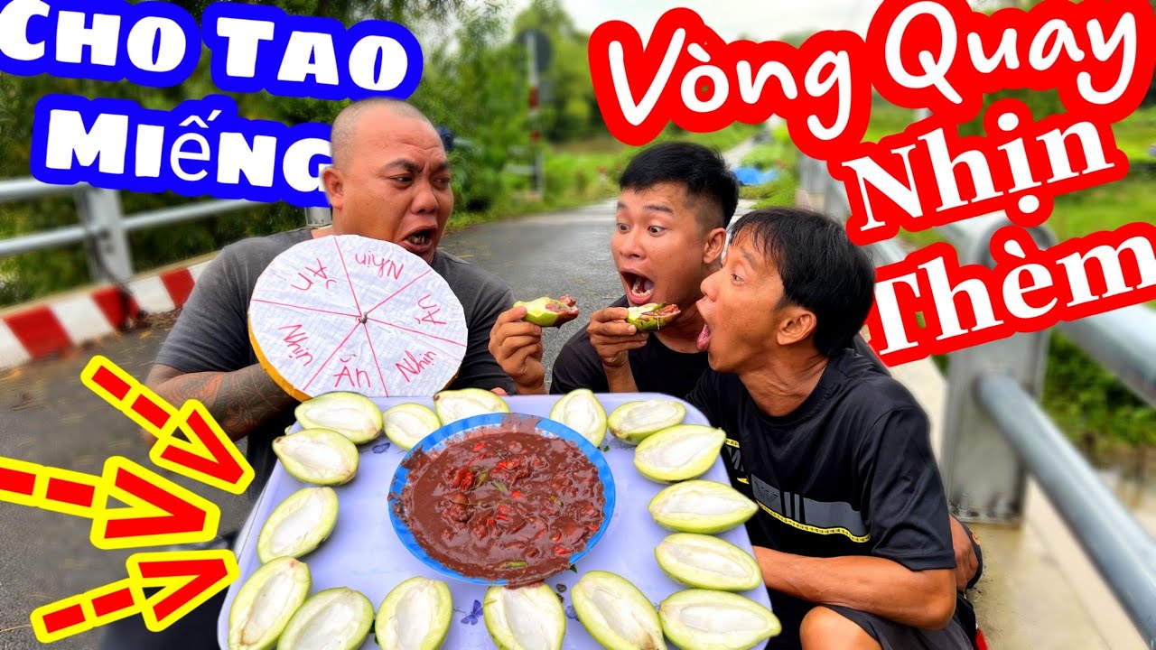 TXTV - Thánh Xàm Nâng Cấp Level Vòng Quay Nhịn Thèm Ăn Xoài Chua Chấm Mắm Ruốt Cười Đau Bụng
