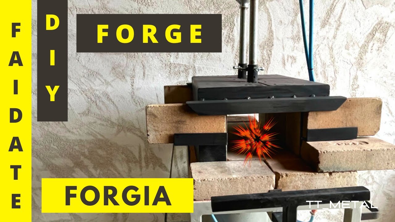 DIY Gas Forge // Forgia a Gas Fai Da Te