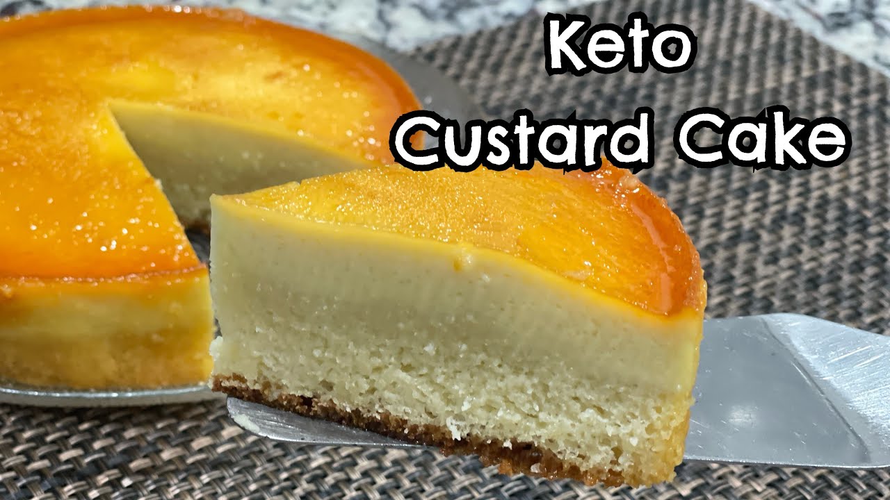 KETO CUSTARD CAKE / CAKE FLAN