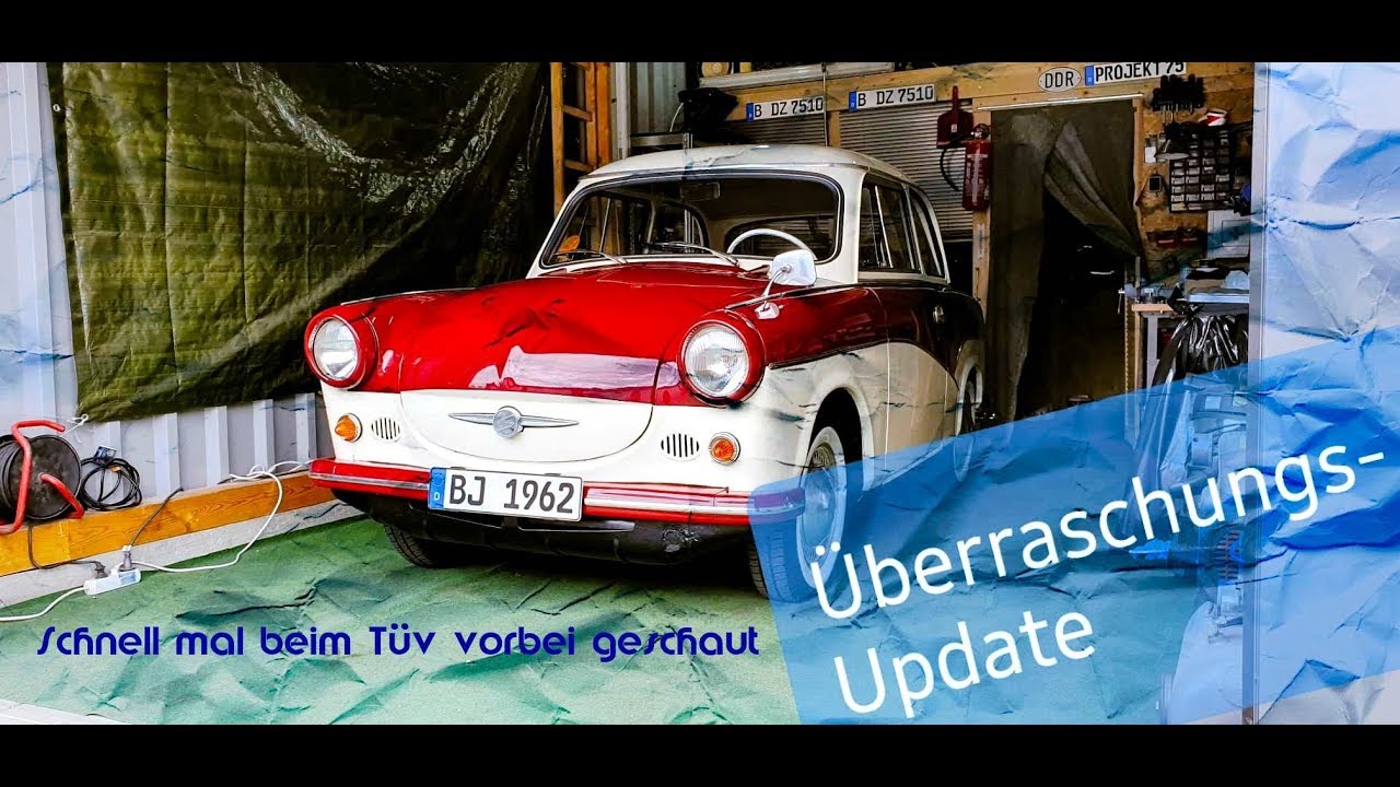 Trabant 600 с сертификатом TÜV назад!?!