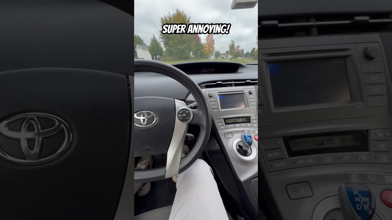 3 раздражающие вещи в Toyota Prius 2012 года