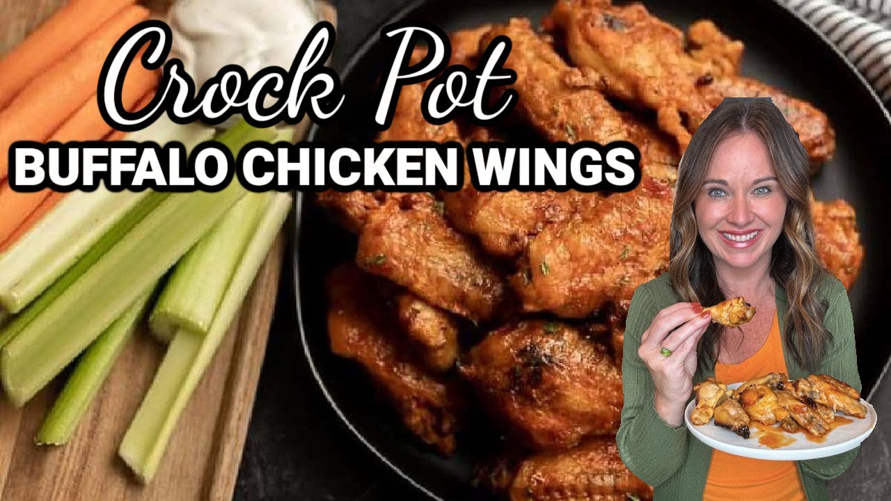 Easy Crock Pot Buffalo Chicken Wings