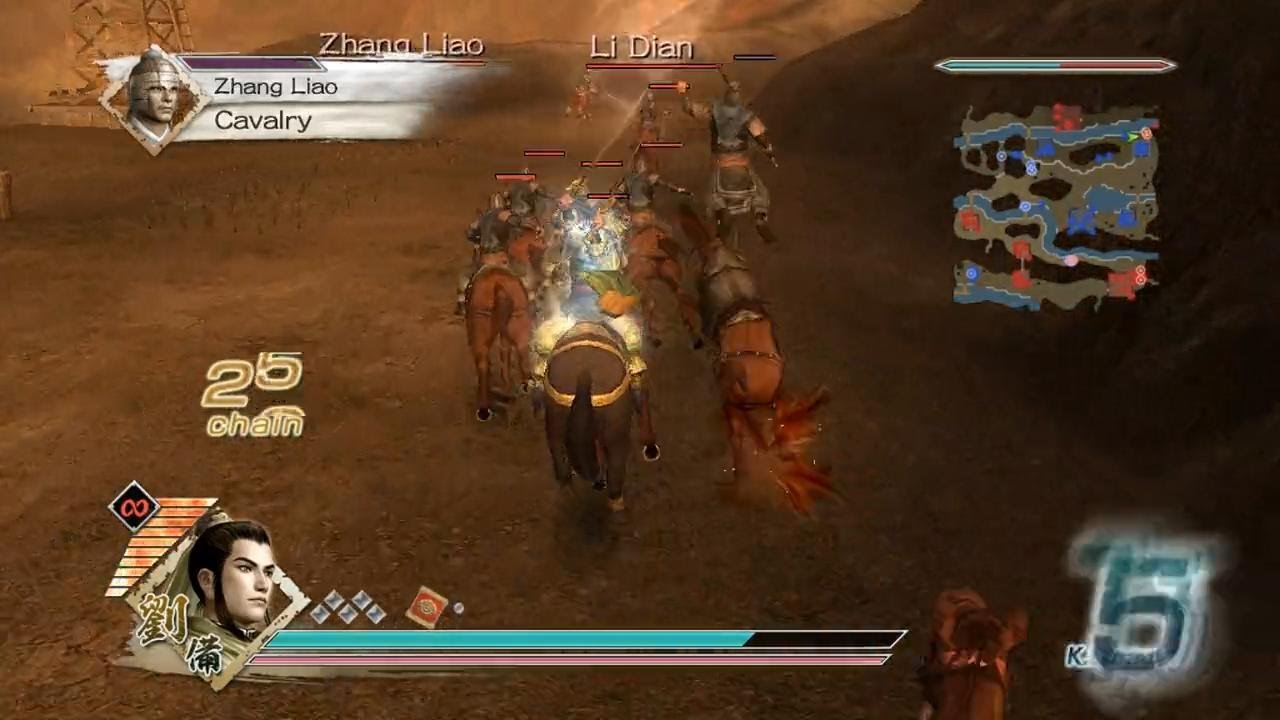 Dynasty Warriors 6 - Liu Bei Musou Mode - Chaos Difficulty - Battle of Chang Ban