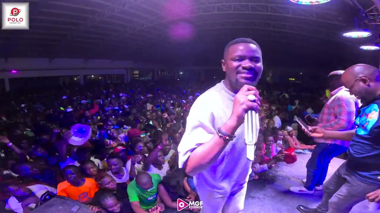 Prince Indah Electrifying Performance At Lake Basin Mall  during POLO MARKETING AGENCY anniversary