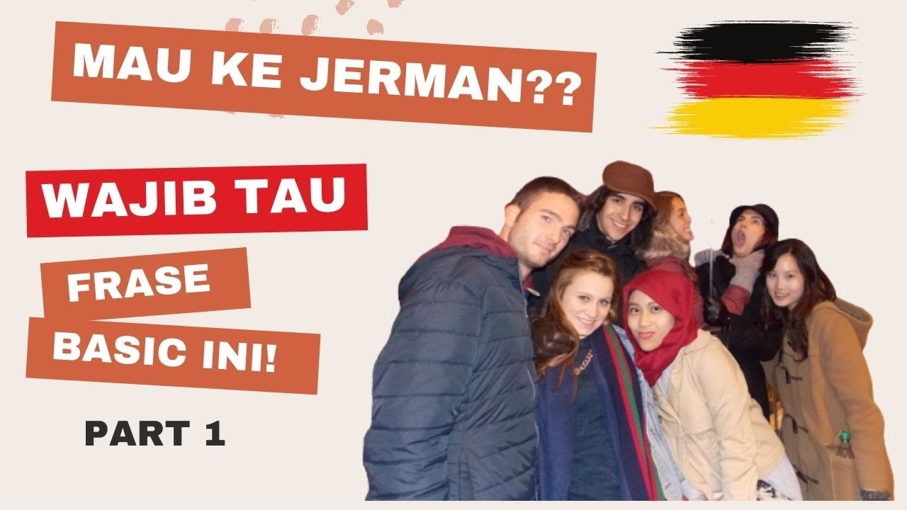 Frase Sehari-hari Bahasa Jerman (Part 1) | Safira Lidina