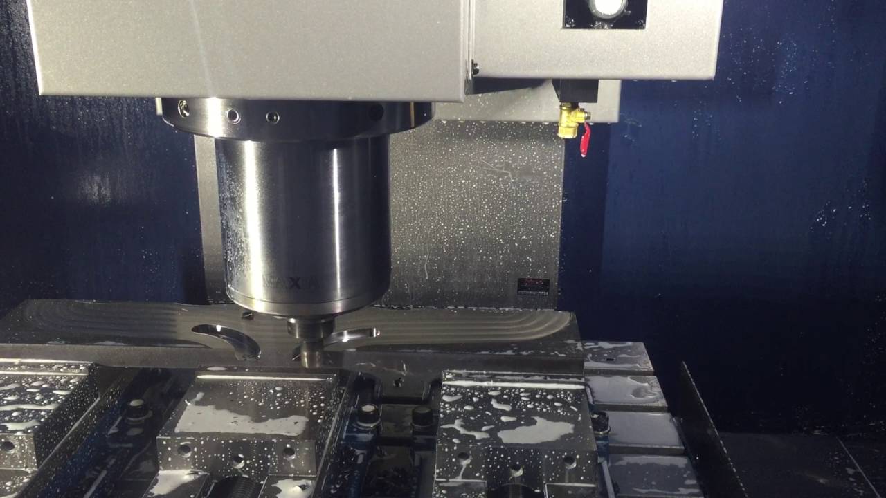 Matsuura VX-1000 Vertical Machining Centre Cut Sample