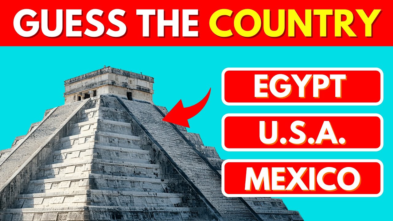 Guess the Country by the Monument or Landmark | Geography Quiz 🌎