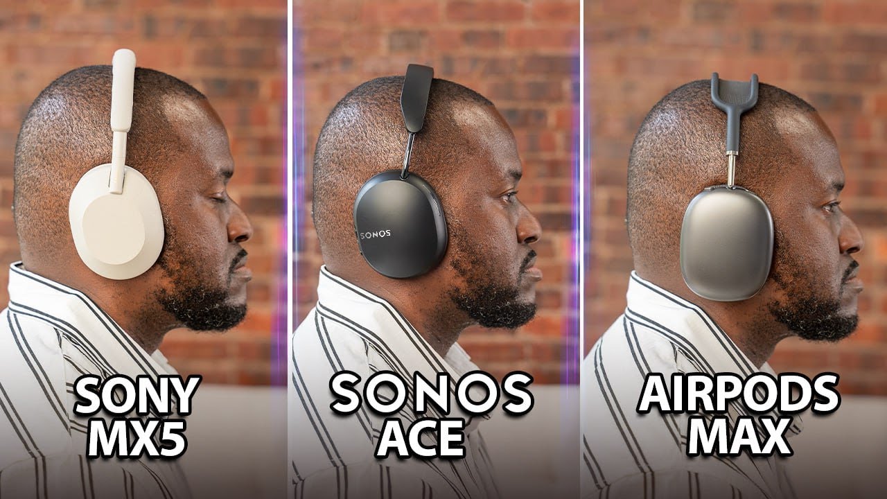Sonos ACE против AirPods Max против Sony WH-1000XM5 против Bose QC Ultra: лучшие полноразмерные н...