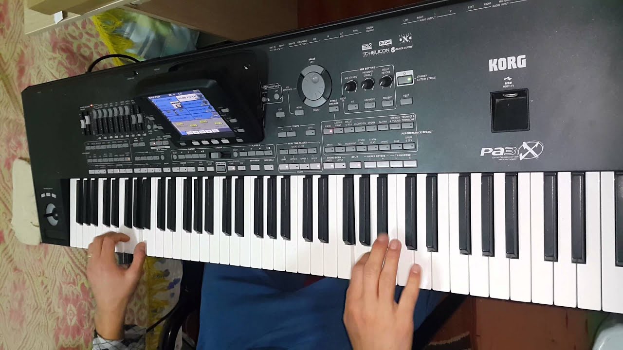 KORG PA3X ACET SET    4 4 çiftetelli sax