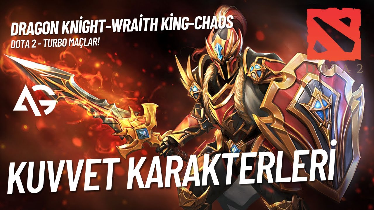 3 MAÇ 3 GALİBİYET 2 MVP! KUVVET KARAKTERLERİ [DRAGON-KİNG-CHAOS] DOTA 2 TÜRKÇE