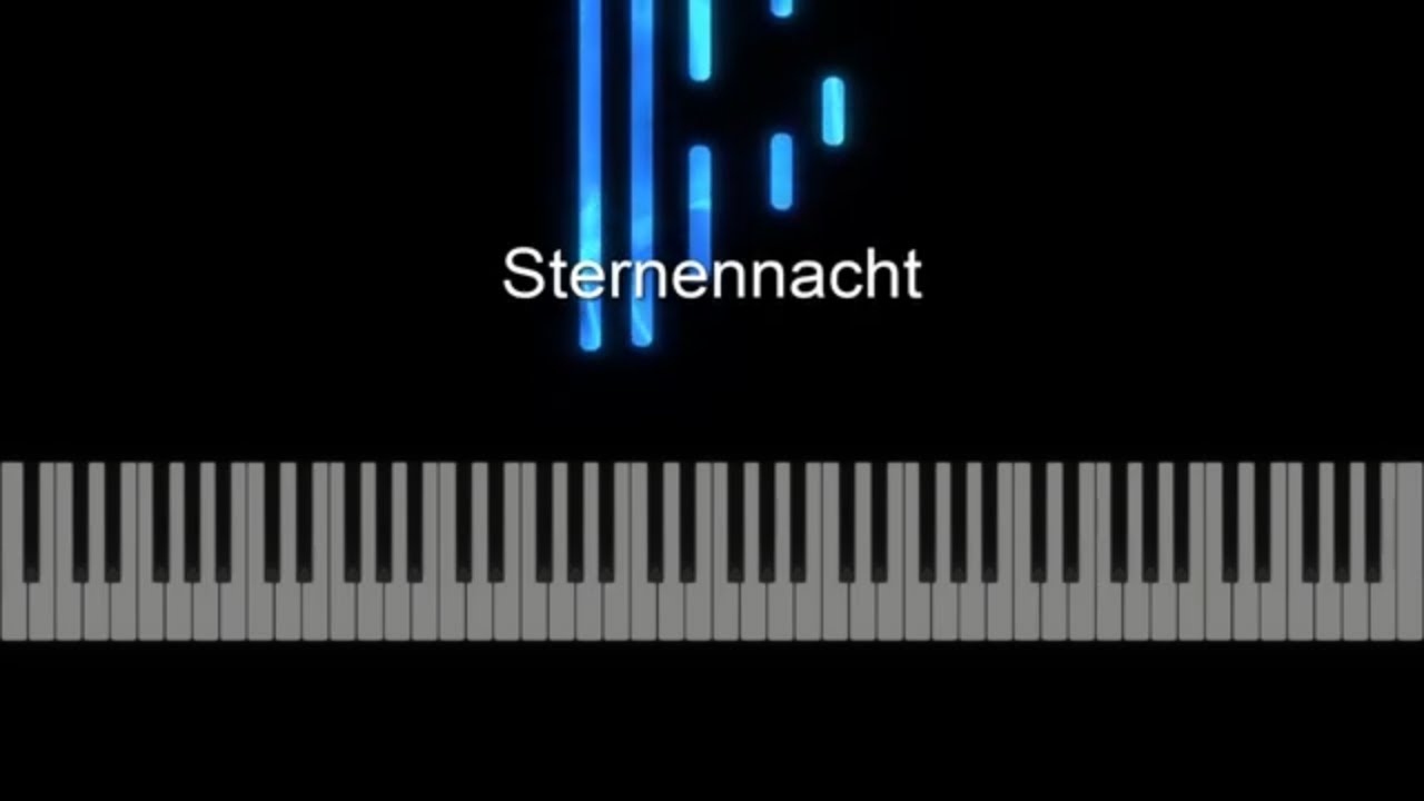 Sternennacht - Piano