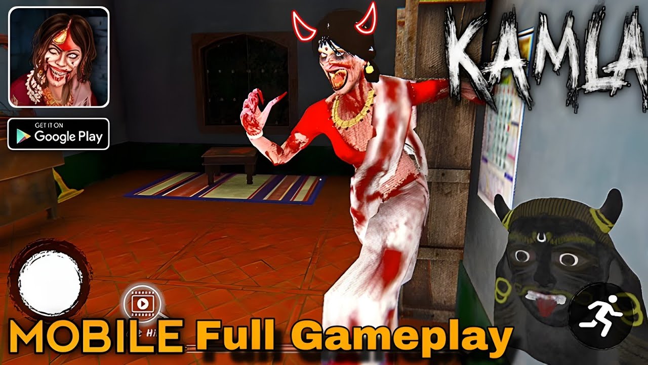 KAMLA MOBILE OFFICIAL GAMEPLAY | INDIAN HORROR GAME IN PLAY STORE