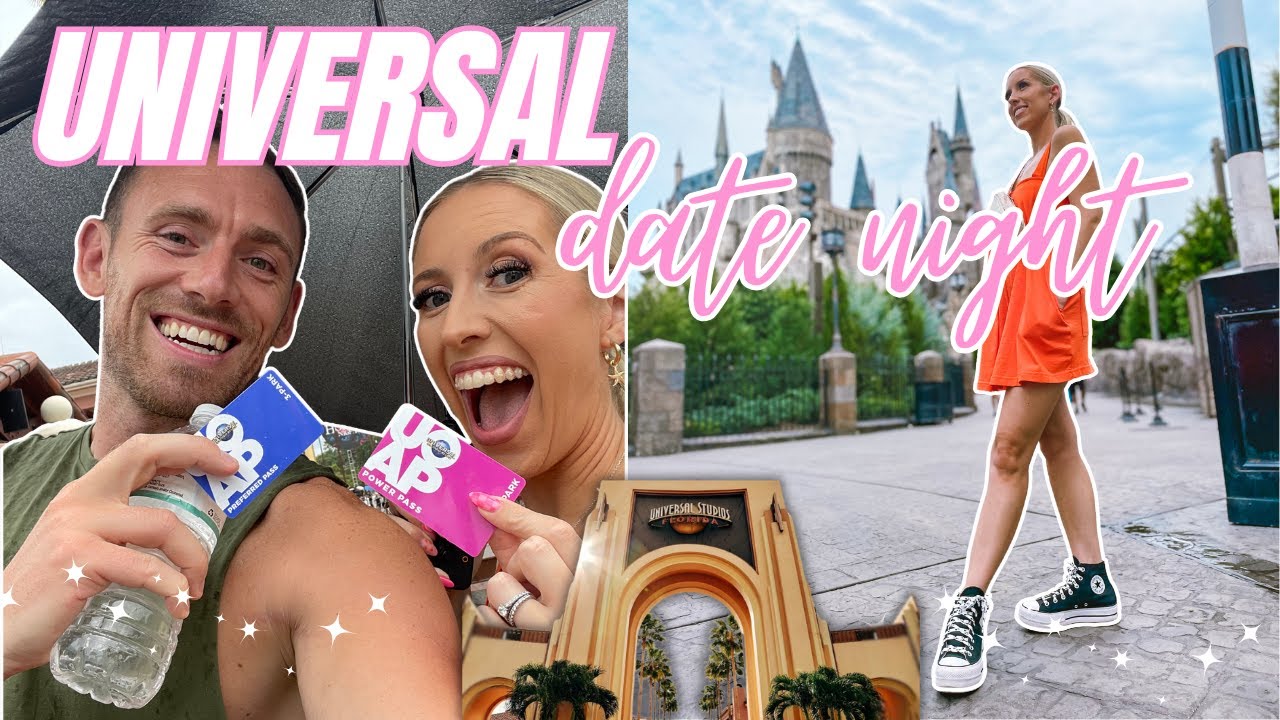 Universal Studios Orlando Date Night | Becoming passholders, riding rides, Crumbl cookies & arcades!