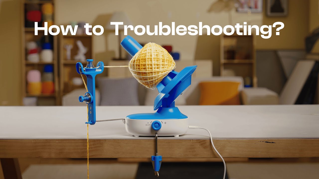 Caydo Electric Yarn Winder Pro Troubleshooting