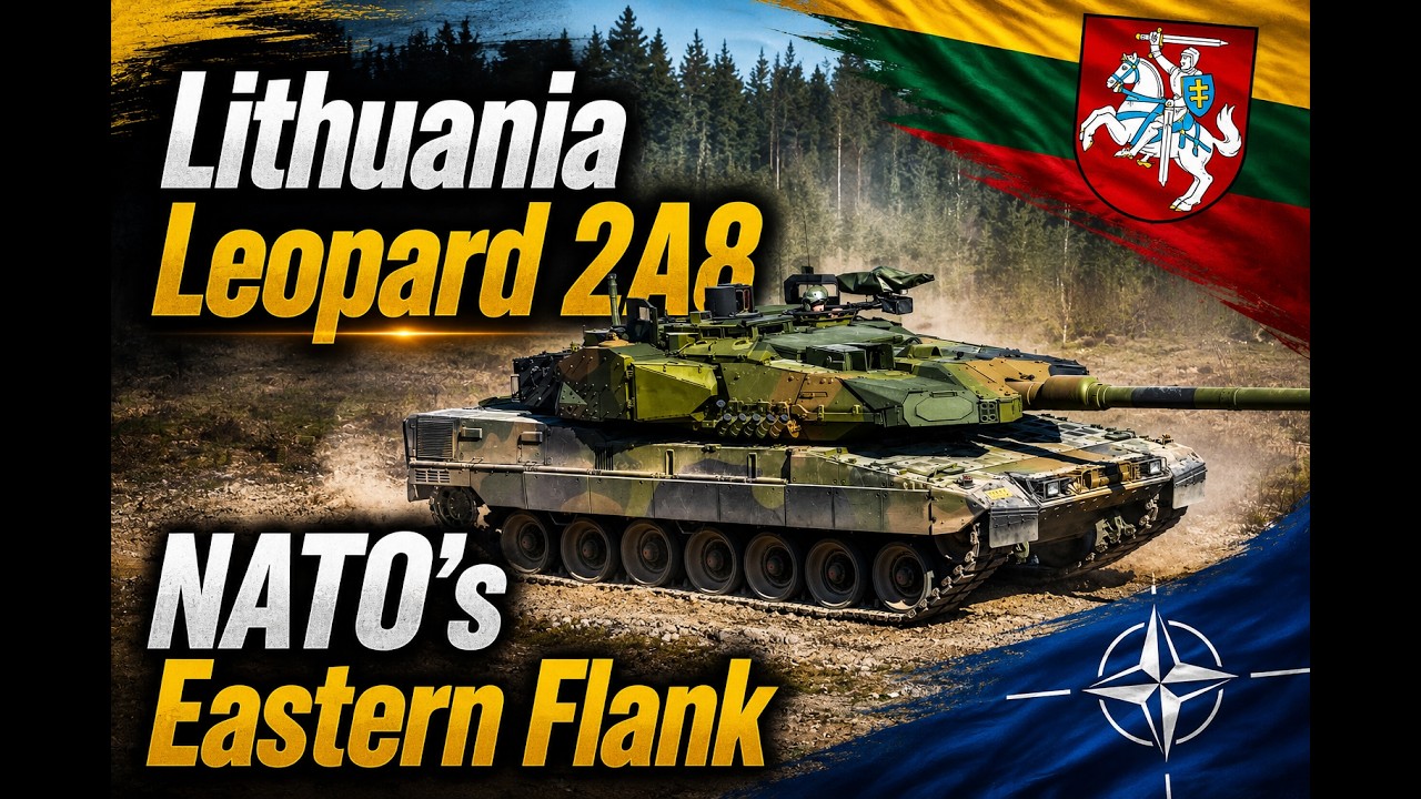 Lithuania Is Becoming a Strategic Leopard 2A8 Industrial Hub on NATO&rsquo;s Eastern Flank