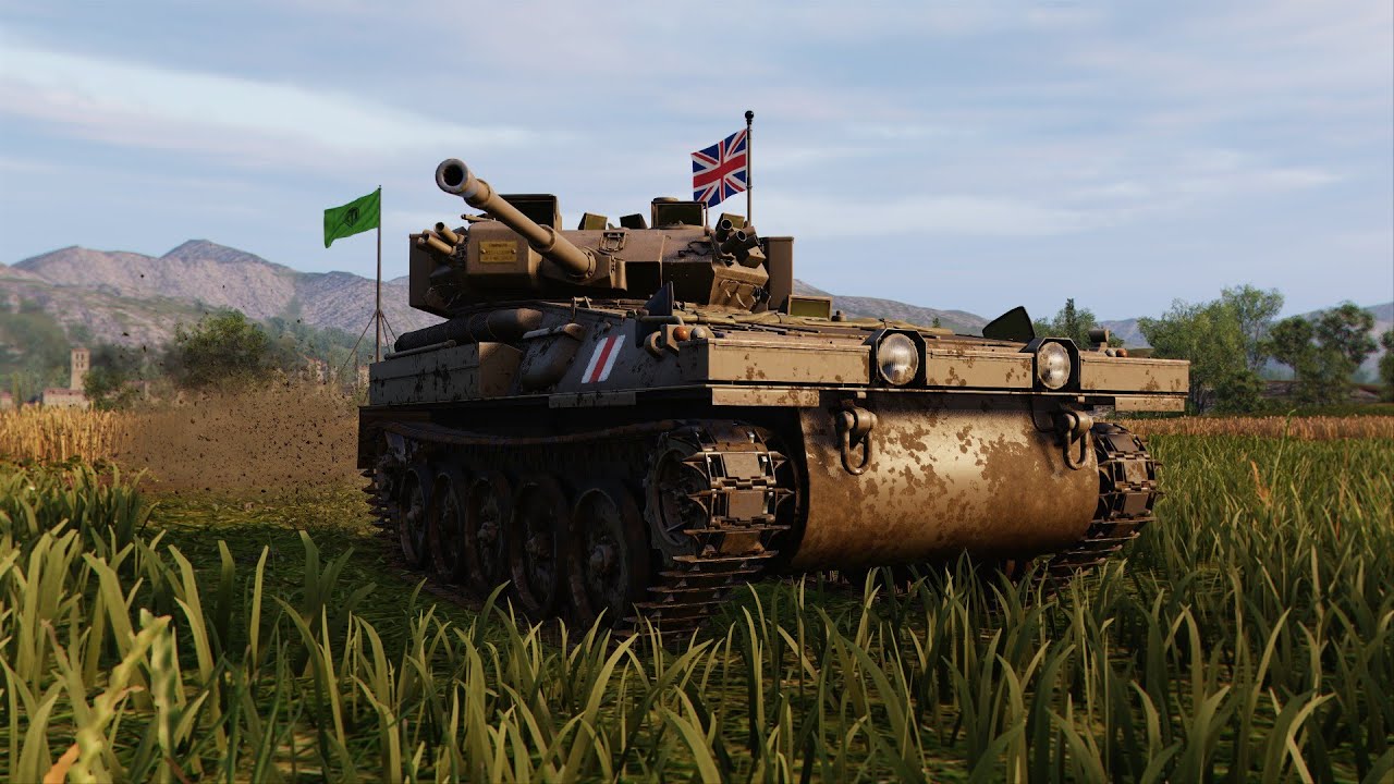 World of Tanks || FV107 on Vineyards - Platoon Gameplay